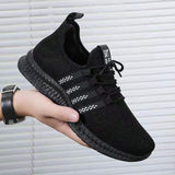 Fashion Men Sneakers Mesh Casual Shoes Lac-up Mens Shoes