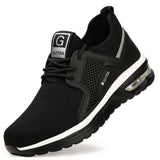 Safety Shoes Men Steel Toe Indestructible Shoes