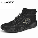 Men Casual Shoes Outdoor Comfy Walking Sneakers Fashion Leisure Shoes Plus Size 38-48